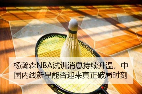 杨瀚森NBA试训消息持续升温，中国内线新星能否迎来真正破局时刻